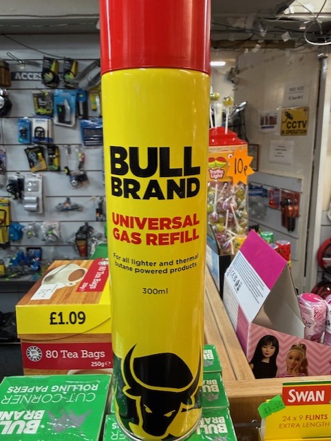 Bull Brand Gas Refill